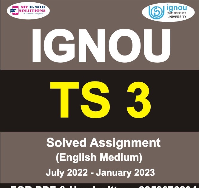 ts 3 solved assignment 2022